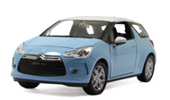 2010雪铁龙DS3 汽车模型 威利 1：24 浅蓝
