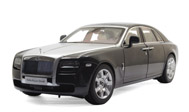 劳斯莱斯古斯特 Ghost 汽车模型 08801TGR 京商1：18 银灰双色