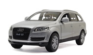 奥迪Q7 汽车模型 威利 1：24 银色 22481W