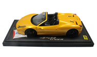敞篷法拉利458运动版 BBR 1：18 黄色 限量20台