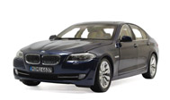 宝马新5系宝马535i  汽车模型 威利GTA 1：18 蓝色 11001MB