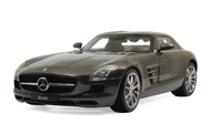 奔驰SLS AMG 汽车模型 威利GTA 1：18  2012款 香槟色 11002MB