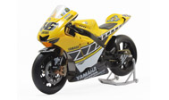 2005年 雅马哈 YZR-M1 摩托车模型 IXO 1:12 BRB009 黄花色