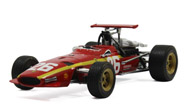 1968法拉利312 F1 #26   法国鲁昂大奖赛冠军 汽车模型 IXO 1：43  SF13/68