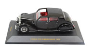 1936年款 VOISIN C28 AMBASSADE 汽车模型 IXO 1：43 黑色 MUS041