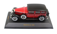 1930年款 MINERVA AL 汽车模型 IXO 1：43 红色 MUS042
