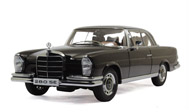 1968奔驰280 SE COUPE 汽车模型 76286 autoart 1:18 黑色