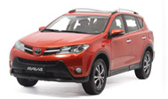 一汽丰田RAV4 2012款汽车模型 原厂 1:18 橙色