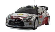雪铁龙DS3 WRC赛车 汽车模型 京商1:18 花色