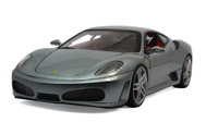 法拉利F430  汽车模型 风火轮 1:18 银灰色 FHLH3069