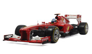 2013法拉利F1 3# 阿隆索138F1  汽车模型 风火轮 1:18  红花色 BCK14