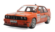 宝马M3 DTM 1992 “JAGERMEISTER”HAHNE #19 汽车模型 奥拓autoart 1:18 橙花色 89248