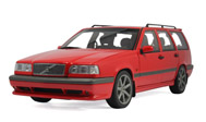 1996年沃尔沃850R ESTATE 汽车模型 autoart 79507 1:18 红色