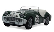凯旋TR3A合金汽车模型 Triumph TR3A 1957年老爷车 京商1:18 08033A