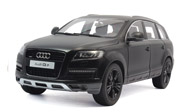 奥迪Q7 汽车模型 1:18 京商 1:18 09222MBK 亚光黑 限量版999台