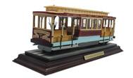 1989美国加州街道电车 美国MBI 1：24 黄红蓝三色