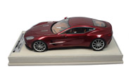 阿斯顿马丁 ONE-77 汽车模型 意大利 Tecnmodel 1:18 深红色