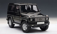 1998年奔驰G500 汽车模型 autoart 76111 黑色