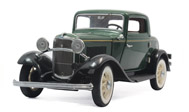 1932年福特V-8 老爷车  汽车模型 富兰克林 1:24 B11C352