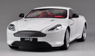 阿斯顿马丁 DB9 Coupe 汽车模型 威利FX  1:18 白色