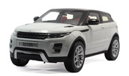 路虎极光 汽车模型 威利GTA 1：18 白色