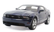福特野马GT 2010 Ford Mustang GT汽车模型 奥拓autoart 1：18 72912 蓝色 特价