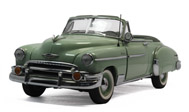 1954年雪佛兰贝莉开蓬 汽车模型 富兰克林 1:24 绿色 B11XL07