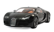 布加迪威龙 威航BUGATTI EB VEYRON 16.4 奥拓AUTOart 1:18 黑色
