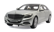 奔驰S-Klasse 汽车模型 德国原厂 1:18 银色