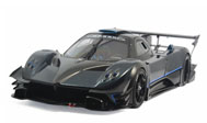 帕加尼 ZONDA 汽车模型 autoart 1:18 蓝色 碳纤维78273