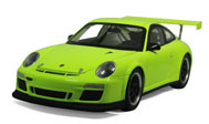 保时捷911GT3 汽车模型 威利FX 1:18 绿色
