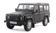 新路虎卫士110 SUV 越野车汽车模型 世纪龙1：18 黑色