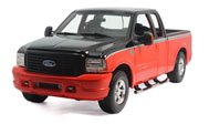 2004哈雷福特皮卡F-350合金汽车模型 1:18美驰图 仿真猛禽 红色36690
