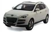 纳智捷大7SUV 汽车模型 原厂 1：18 白色