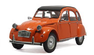 雪铁龙2cv 1976年  汽车模型 迷你切1：18橙色150111504