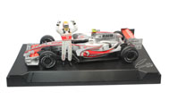 奔驰 F1 2# 人偶版 汽车模型  风火轮 1:18 花色