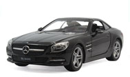 奔驰SL500 汽车模型1:24 威利FX 黑色24041B