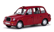 1998 TX1伦敦出租车 汽车模型 太阳星Sunstar1:18 红色 1126