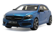 奔驰A250运动版2012  汽车模型 NOREV 1:18 金色蓝183595