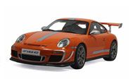 保时捷911（997）GT3 RS 3.8 汽车模型 autoart 1:18 橙色78148