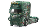 斯堪尼亚拖头 牵引车 SCANIA R Topline  汽车模型 WSI 1:50 花色01-1224