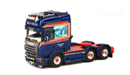 斯堪尼亚R6 SCANIA 6X2拖头 1:50 WSI 01-1482 蓝色