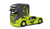斯堪尼亚SCANIA R 4X2拖头 1:50 WSI 01-1679 绿黑色