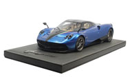 帕加尼风神 Pagani huayra 汽车模型 BBR 1：18  金属蓝色P1873G