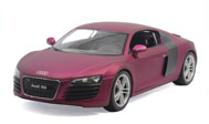 奥迪R8 汽车模型 威利 1:24 亚紫色22493W-6