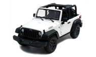 2014年JEEP吉普牧马人敞篷白色玛莎图maisto JEEP 31610 SUV 车模