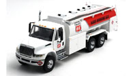 国际重型油罐车白罐interational durastar liquid fuel tanker 工程车模型 1:50  50-3243