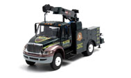 国际吊车interational durastar service truck 工程车模型 起重机模型  59-3248