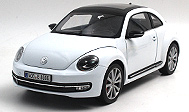 大众全新甲壳虫 汽车模型 威利FX 1：18 2012款白色 18042AH-2